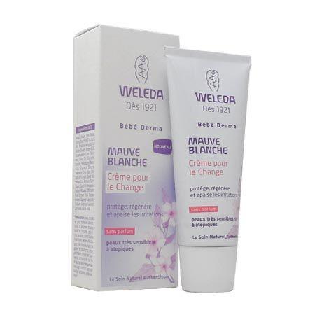 Weleda crème de change Mauve Blanche