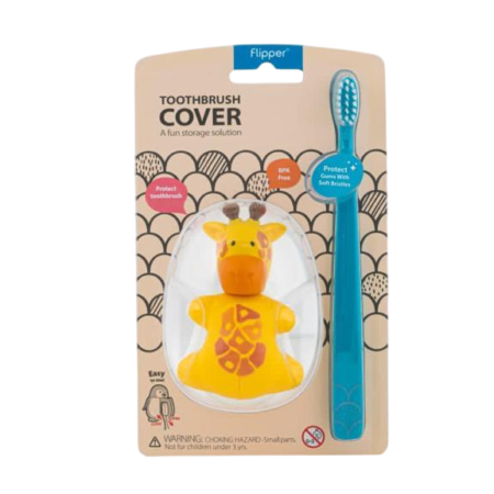 Couvercle brosse à dent combo - Girafe