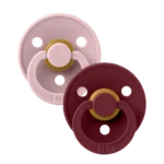 Bibs - Lot de 2 Sucettes - Pink plum