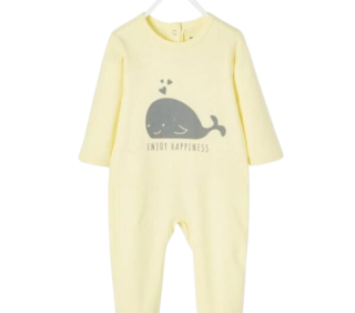 Pyjama motif baleine