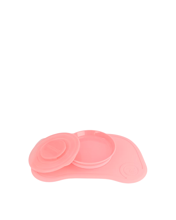 Twistshake - Set de table antidérapant (click mat mini) + assiette