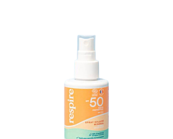 Respire -Spray solaire minéral SPF 50