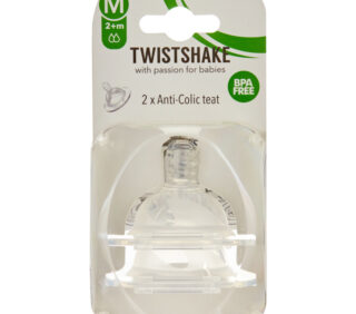 Twistshake - Tétine anti-colique medium 2M+