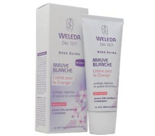 Weleda  - Crème de change Mauve Blanche