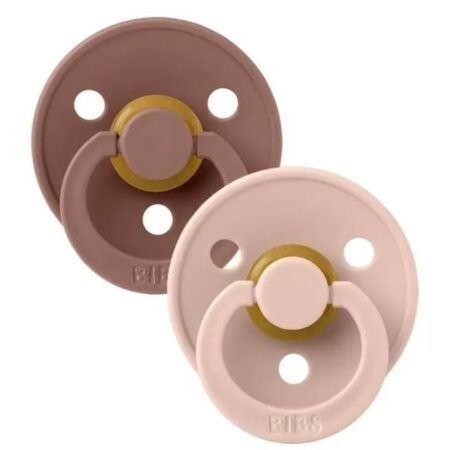 Bibs - Lot de 2 Sucettes - Woodchuck + Blush