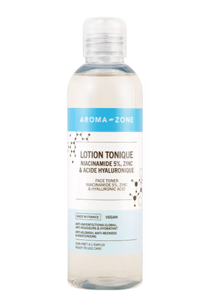 Aroma-zone - Lotion Tonique Niacinamide 5%, Zinc & Acide Hyaluronique