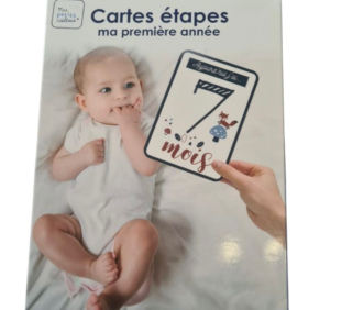 Mes petits cailloux - Cartes Etapes - Ma première année