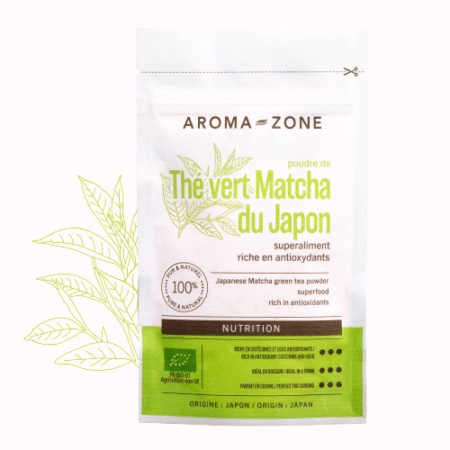 Aroma Zone - Thé vert Matcha en poudre BIO
