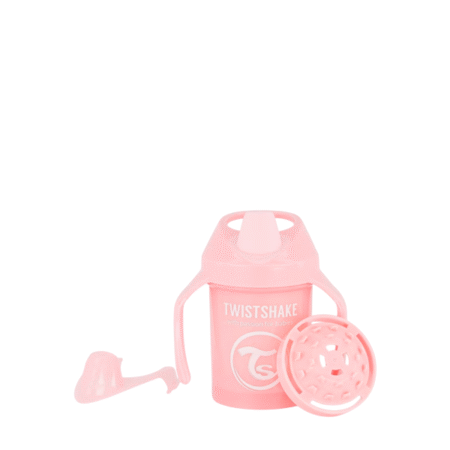 TWISTSHAKE – Tasse à bec infuseur de fruits 230ML 4M+ (Rose)