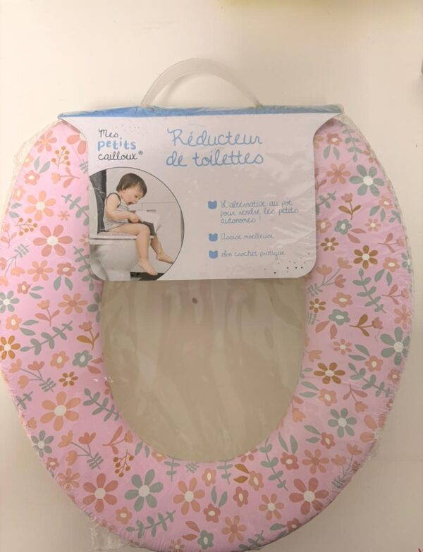 Mes petits cailloux - Réducteur de toilettes "Rose"