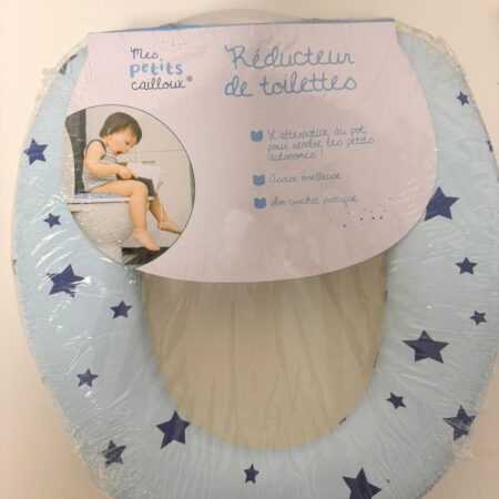 Mes petits cailloux - Réducteur de toilettes "Bleu"