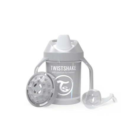 TWISTSHAKE - Tasse à bec infuseur de fruits 230ML 4M+ (Gris)