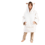 Atmosphera plaid – Sweat capuche (mouton)