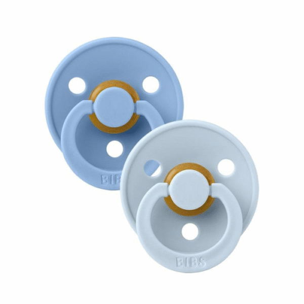 Bibs - Lot de 2 Sucettes - Baby Blue